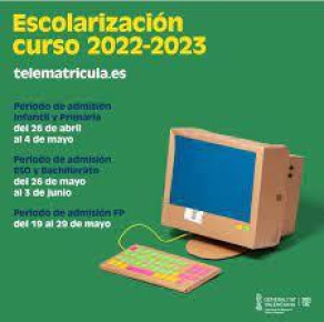 Escolarització curs 2022/2023