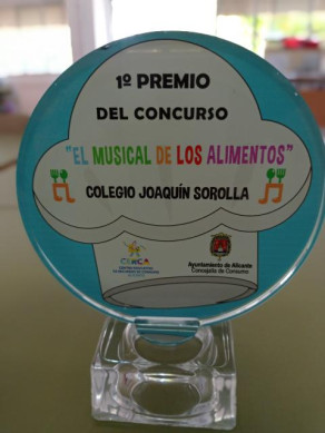 1r Premi Concurs El musical de los alimentos